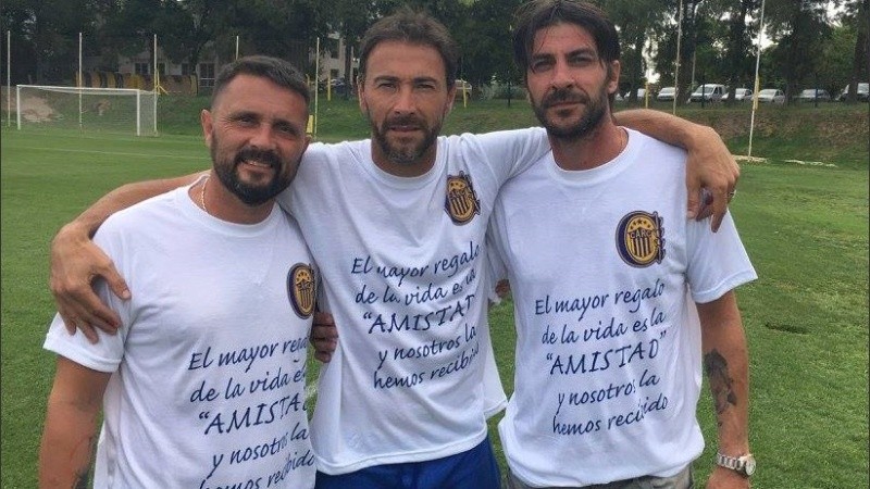 Ordóñez y el Kily, junto a Butto, compañeros de la categoría 1974.