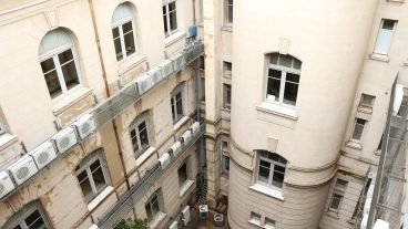 El tercer piso donde está la oficina de Planeamiento fue cerrado.