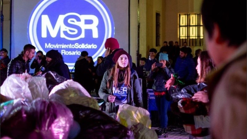 Los clubes realizarán la colecta junto al Movimiento Solidario Rosario.