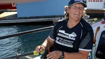 Madsen inició la travesía en abril desde Marina del Rey.