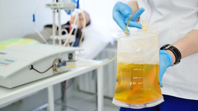 El plasma, una esperanza para sacar a los pacientes de las fases graves del covid-19.