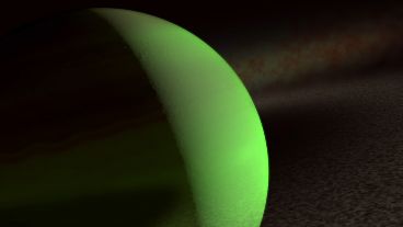 AU Mic b completa un giro alrededor de su estrella en solo 8,5 días.