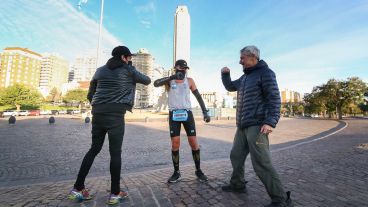 La maratón verdadera se hará en junio del año que viene.