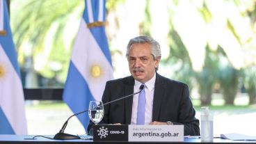 El presidente defendió la cuarentena como único remedio ante la pandemia.