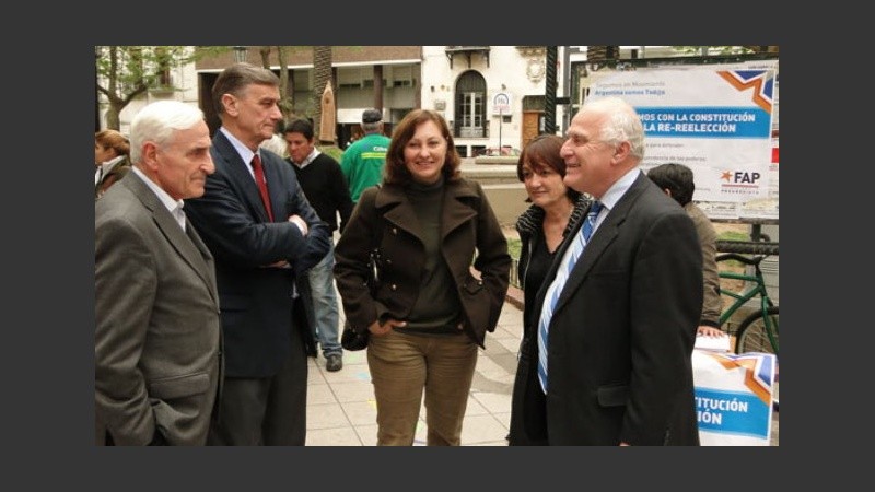 Zabalza junto a Binner, como casi toda su vida.