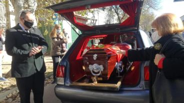 La emotiva despedida a Hermes Binner en Casilda.