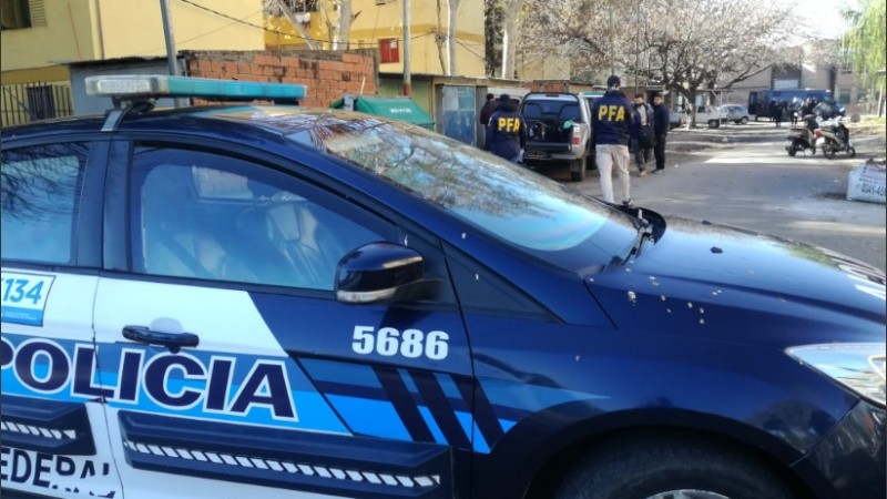 Los operativos son realizados por la delegación Rosario de la Policía Federal.