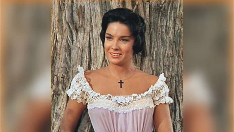 Victoria Cannon en “El gran chaparral”.