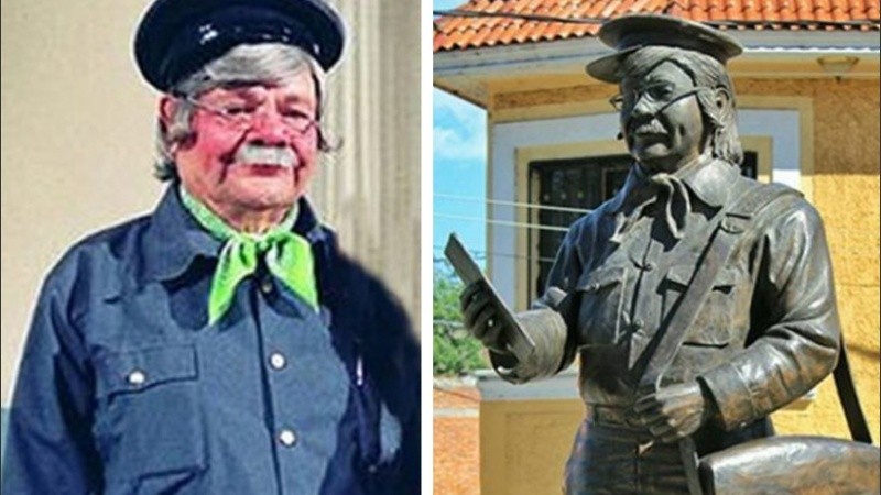 La estatua erigida en Tangamandapio fue colocada el 25 de julio del 2012.