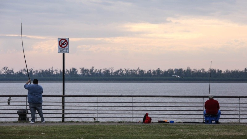 Hasta fine de marzo queda prohibido pescar en la región. 
