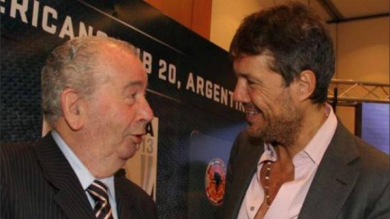 Don Julio con Marcelo. Claramente tenían una relación estrecha.