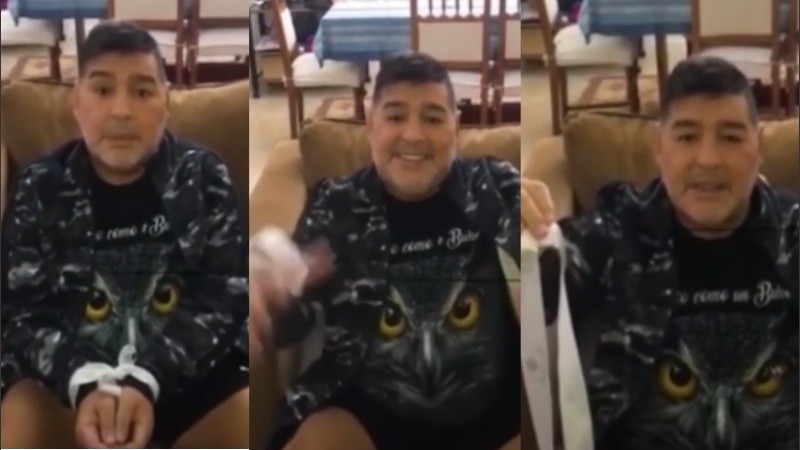 Diego simula estar preso y se libera, un mensaje en medio de la polémica por el video en México.