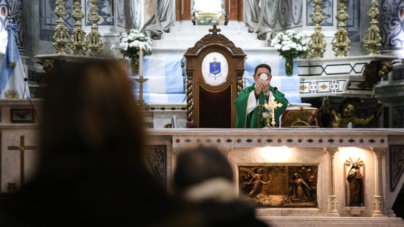 Desde hace dos semanas que se celebran misas en la Catedral.