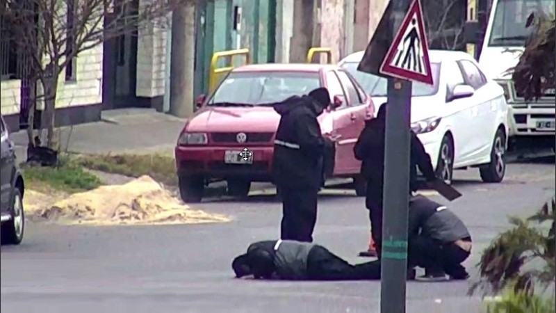 El control vehicular que se llevaba a cabo en Battle y Ordoñez y Oroño.