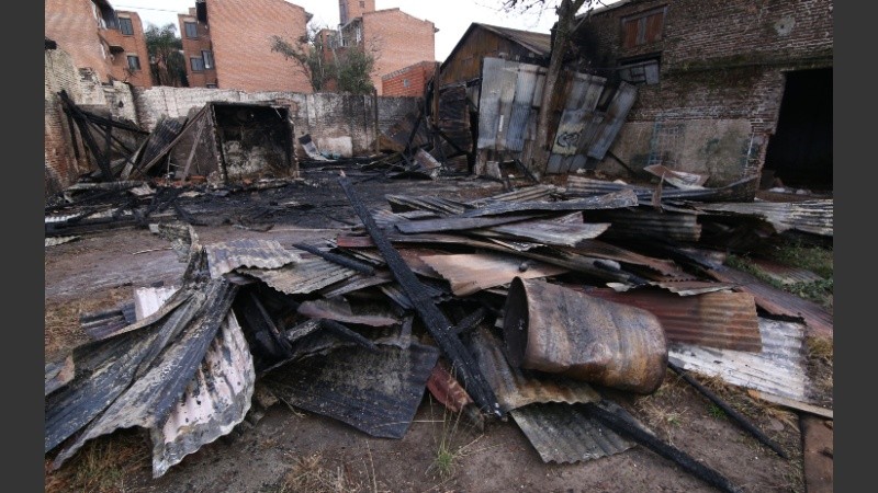 Allí funcionaba un comedor y se daban clases.