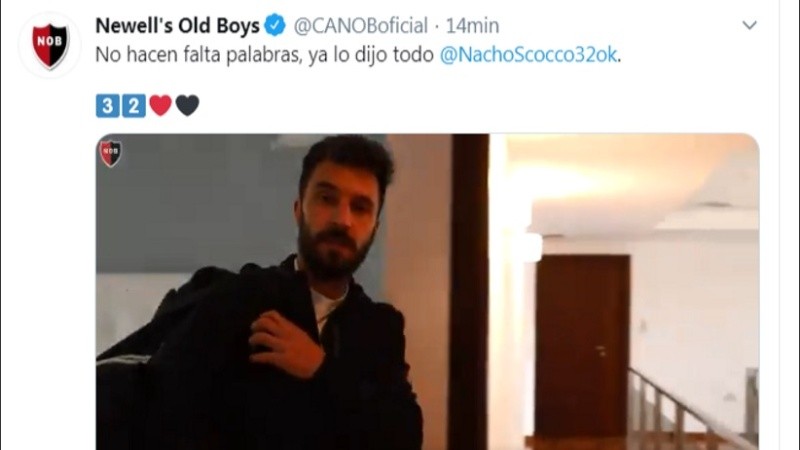 Scocco regresa al club de sus amores.