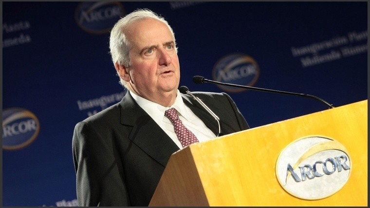  El presidente del Grupo Arcor, Luis Pagani.