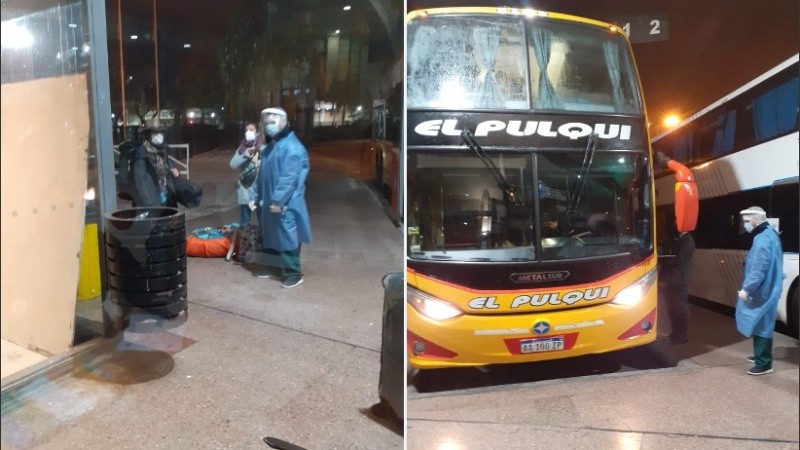 Autoridades cedieron imágenes y aseguran que el protocolo se cumplió correctamente.