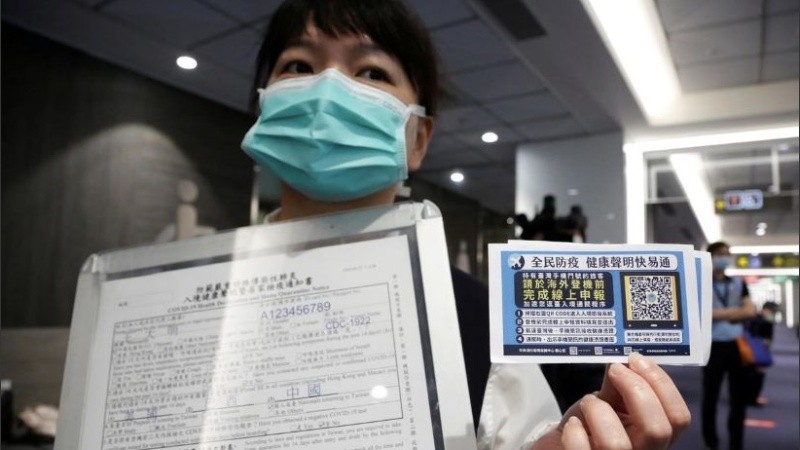 Las fronteras de Taiwán permanecen cerradas desde el pasado mes de marzo.