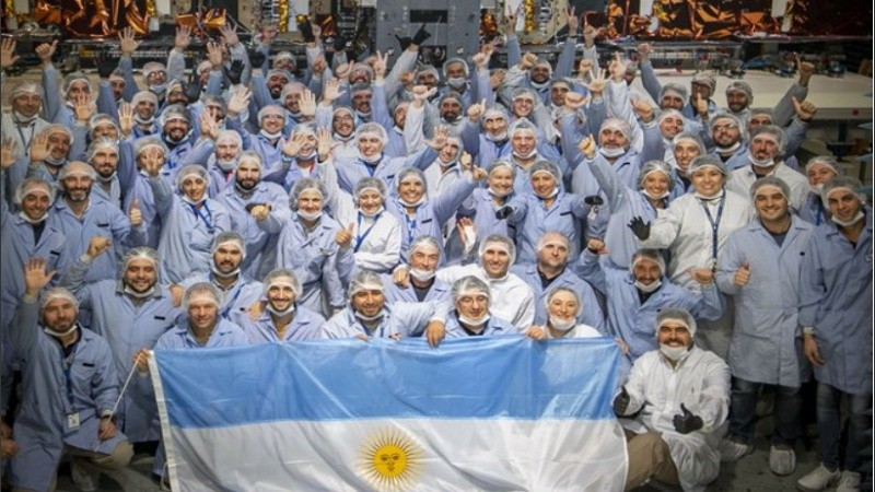 El SAOCOM 1B viajará en el cohete Falcon 9 de SpaceX.