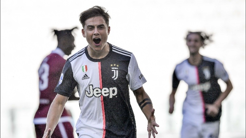 Dybala fue elegido el mejor jugador de la Serie A.