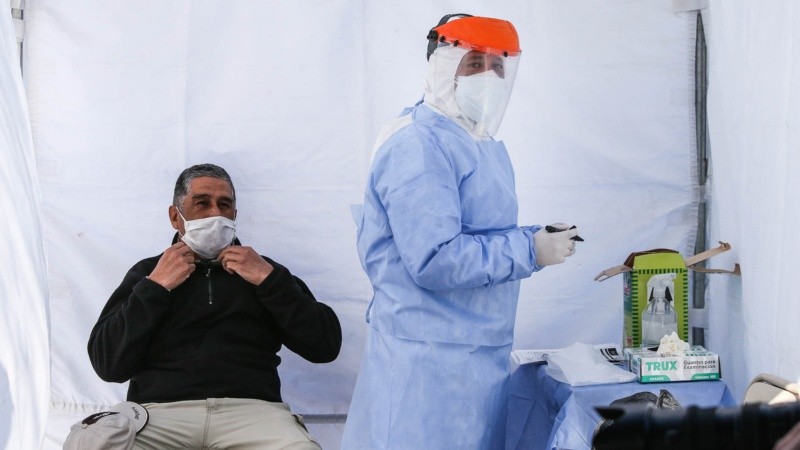 Los testeos se realizan en barrios de la ciudad.