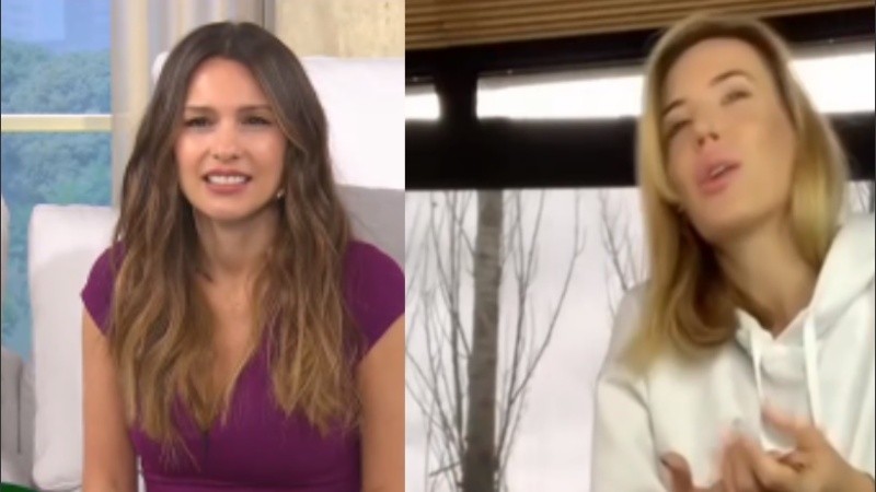 Pampita fue al hueso con Jesica Cirio. 