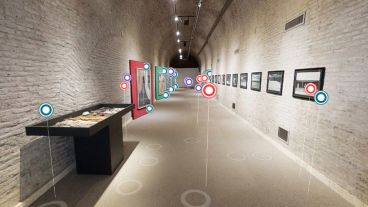 La muestra montada en el primer túnel del CCPE puede recorrerse hasta el 31 de agosto.