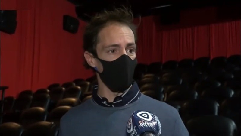 El gerente del complejo Nuevo Monumental, Pedro Escudero, explicó el protocolo.