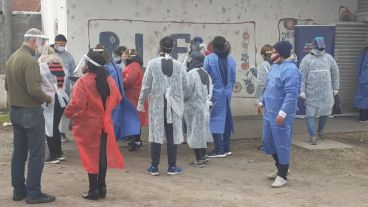 El Plan Detectar en barrio Las Flores.