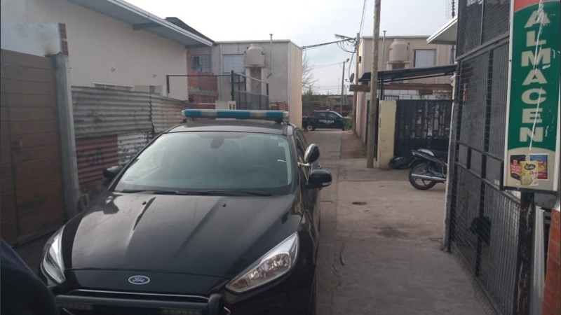 El operativo en la zona suroeste de Rosario.