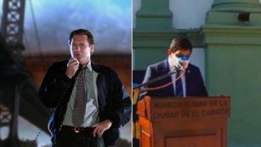 El actor y el intendente, mismo discurso.