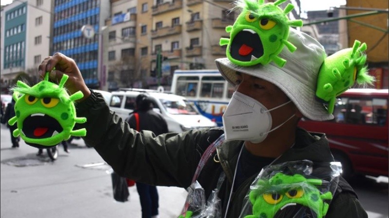 Foto tomada en La Paz, Bolivia.