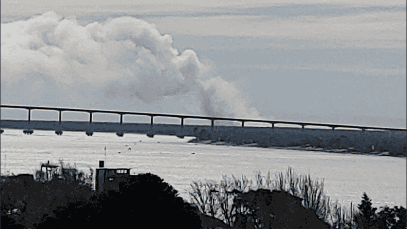Al menos dos focos ígneos fueron registrados este sábado en las islas.