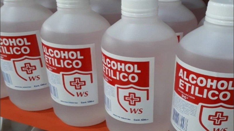 La Anmat prohibió un alcohol etílico.