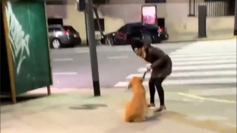 El nombre de la mujer también circuló por las redes. Sus iniciales son P.B.