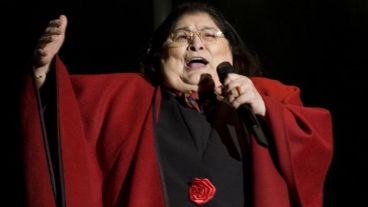Mercedes Sosa es la artista que lidera las escuchas de folclore en la plataforma en 26 países.