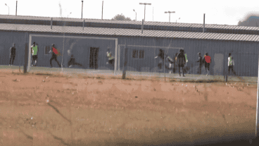 El picadito de la polémica en un predio de Rosario.