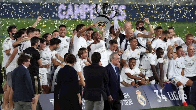 Otro campeonato para el Merengue con Zidane como DT.