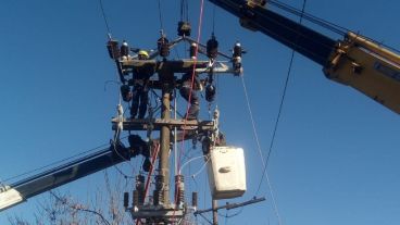Las tareas se realizarán en la red de media tensión.