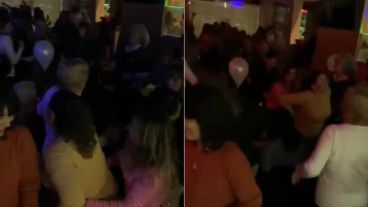 Imágenes de la fiesta clandestina por el día del amigo.