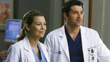Ellen Pompeo y Patrick Dempsey, dos de los protagonistas de "Grey's Anatomy"