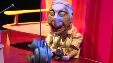 El espectáculo de marioneta y clown "Babka y el gran viaje al pequeño libro" puede verse este domingo.
