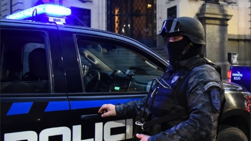 En la zona de la peatonal se presentó un refuerzo policial el 7 de julio pasado.