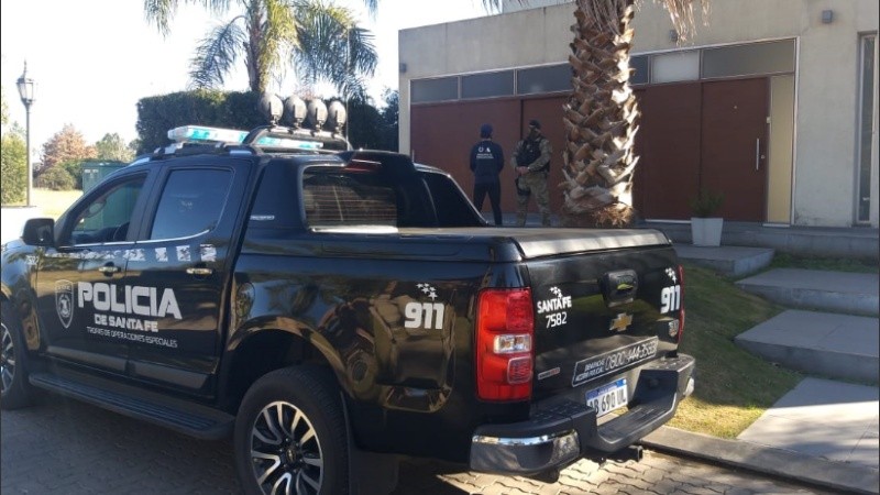 La TOE y el Organismo de Investigaciones realizaron los procedimientos.