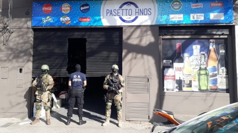 La TOE y el Organismo de Investigaciones realizaron los procedimientos.