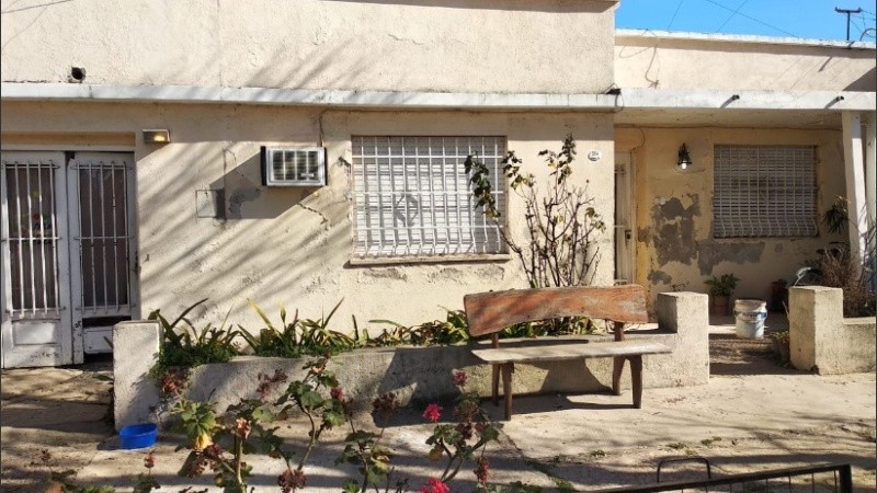 La casa donde fue encontrado el cuerpo.