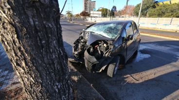 Creen que el automovilista se quedó dormido.