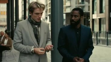 Una escena de la película "Tenet", de Christopher Nolan.