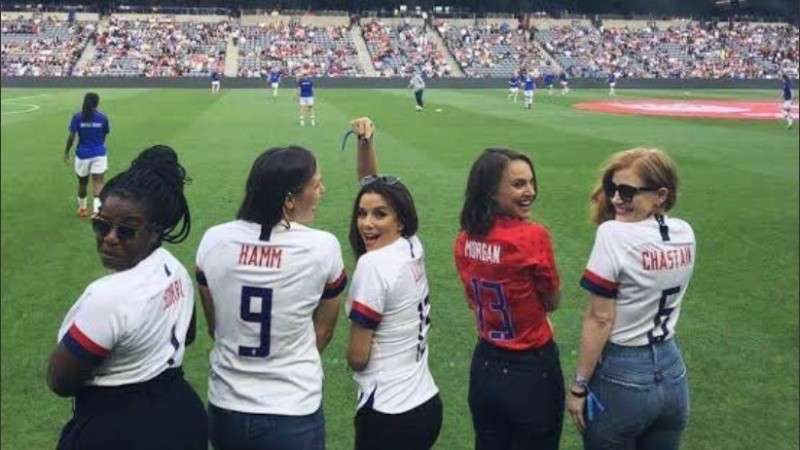 Un grupo de actrices de Hollywood fundó un equipo de fútbol